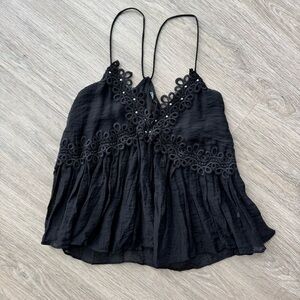 Zara embellished tank